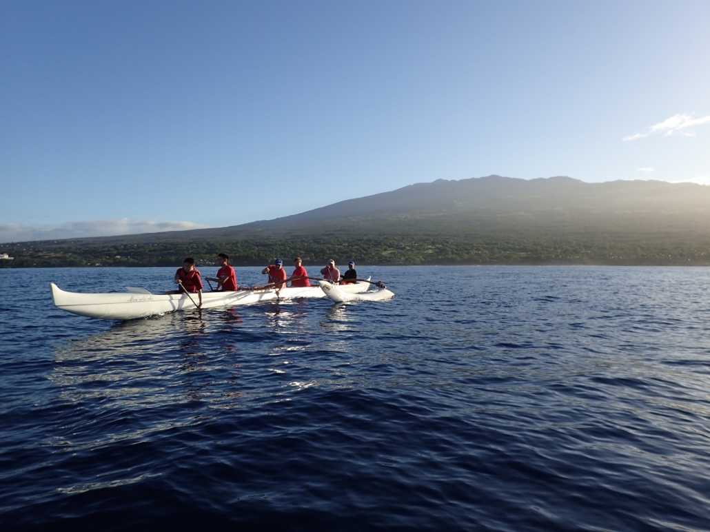 6 Man Outrigger Canoe Maui